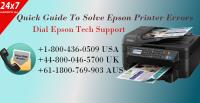 Epson Printer Toll Free Number UK  image 1